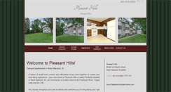 Desktop Screenshot of pleasanthillsapartments.com